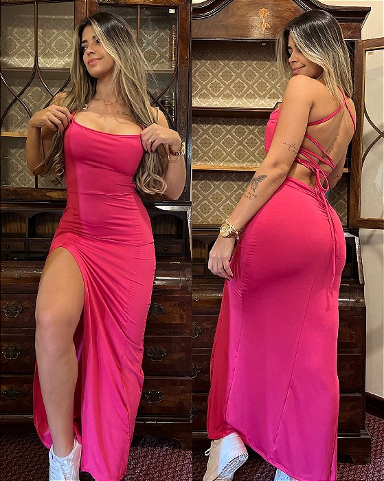 Vestido Jaque Pink