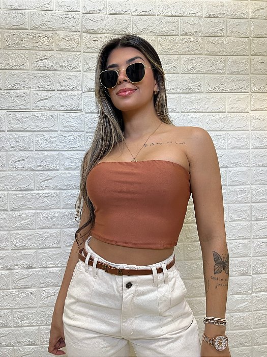 Cropped Faixa Telha