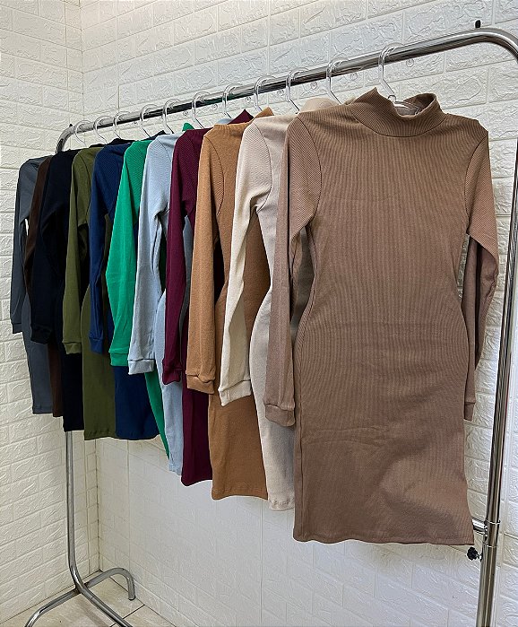 Vestido Elô Bege Escuro