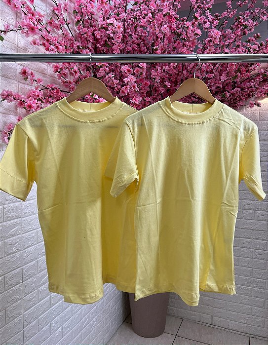 T-shirt Lisa Amarela