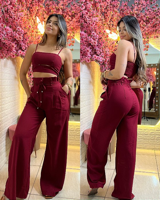 Conjunto Regina Vinho