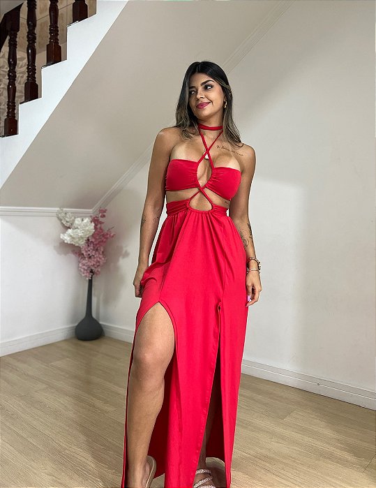 Vestido Chloé Vermelho