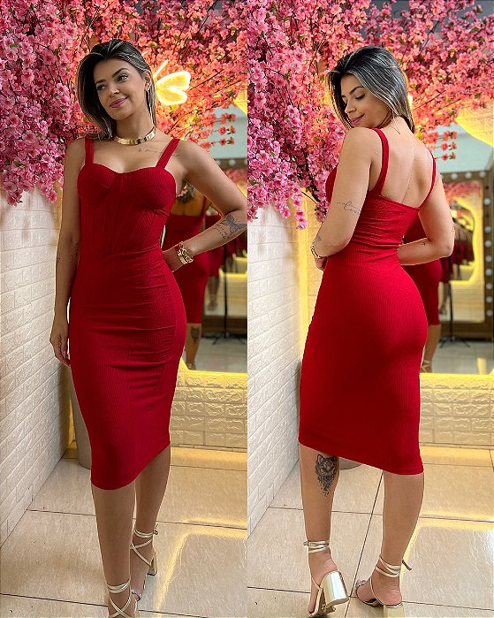 Vestido Natasha Vermelho