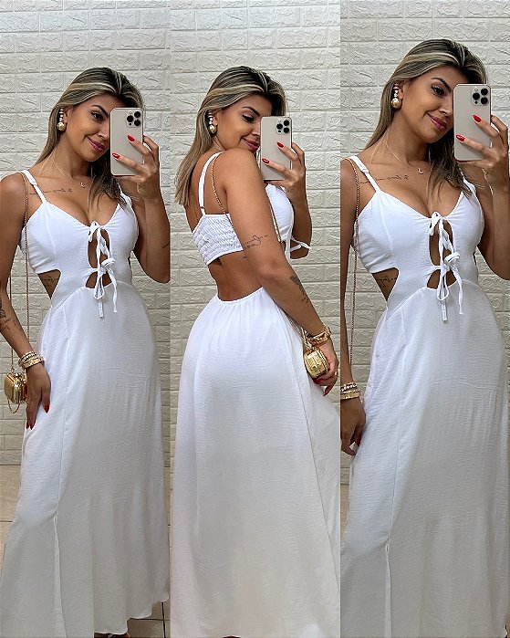 Vestido Samantha Branco