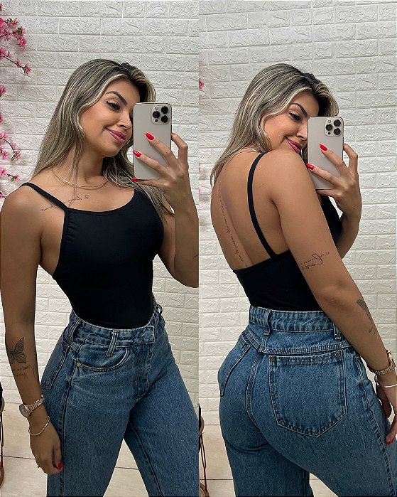 Body Cavado Preto