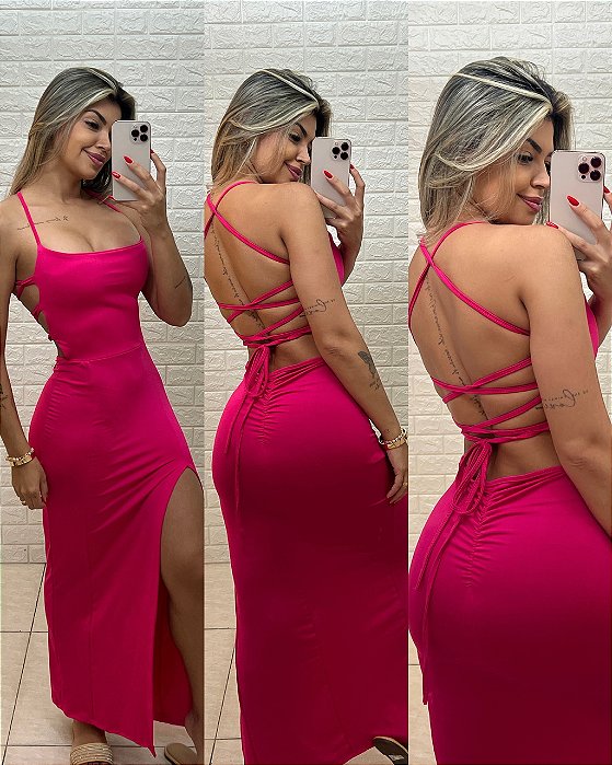 Vestido Jaque Pink