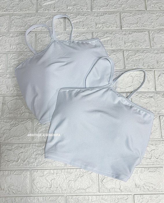 Cropped Cruzado Branco