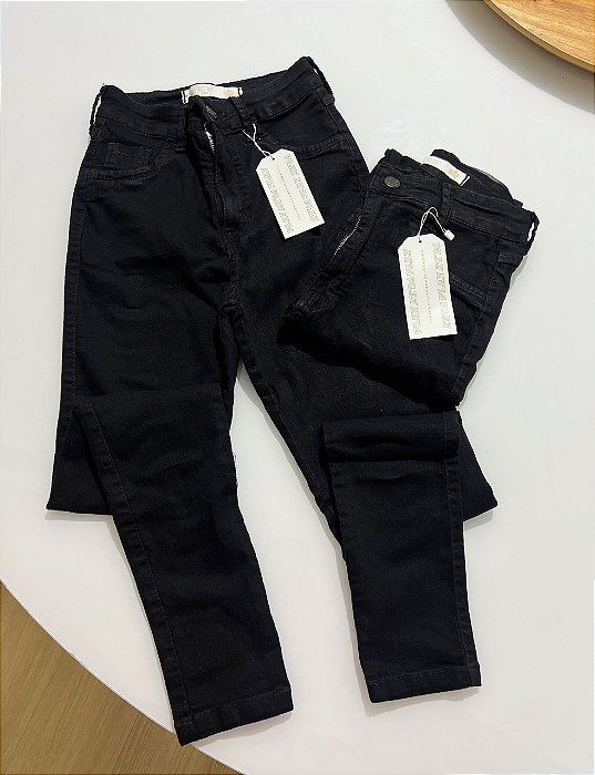 Calça Jeans Preta