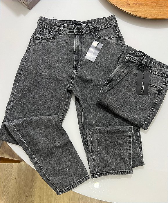 Calça Mom Sal e Pimenta