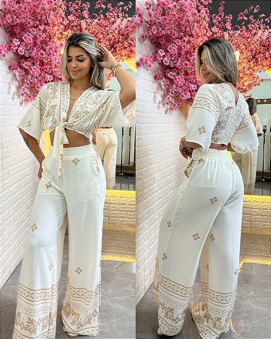 Conjunto Isabel Bege