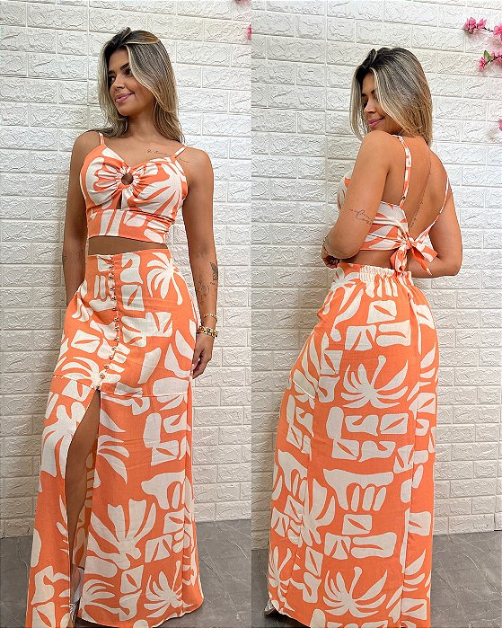 Conjunto Tania Laranja