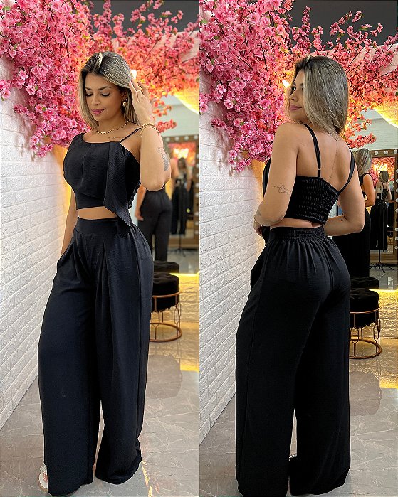 Conjunto Letícia Preto