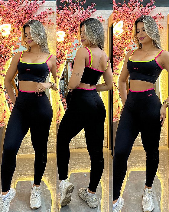 Conjunto SVA Neon Calça