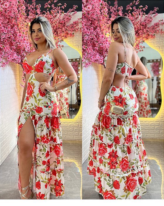 Vestido Brenda Vermelho