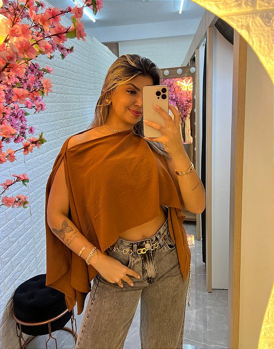 Blusa Milena Marrom
