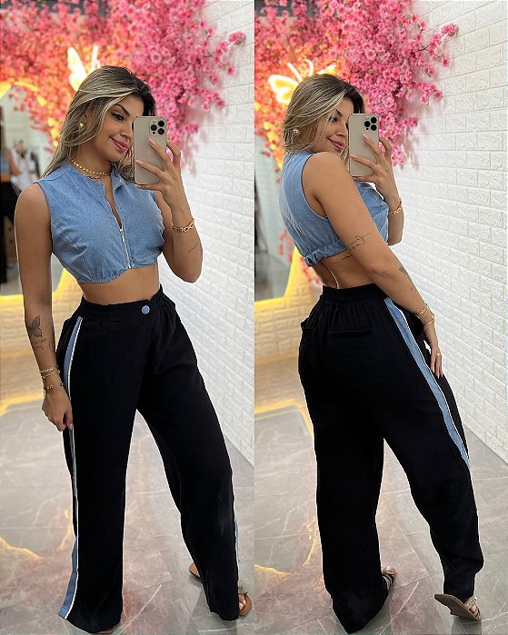 Conjunto Anastasia Preto