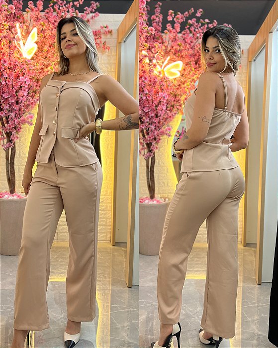 Conjunto Bárbara Bege