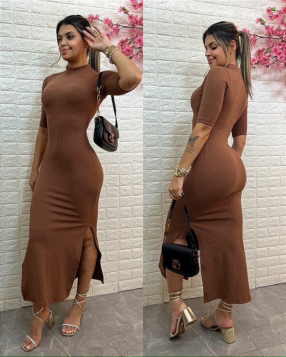 Vestido Joyce Marrom