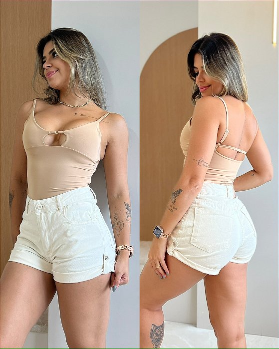 Blusa Luana Bege