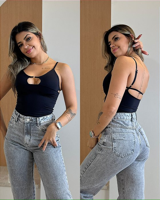 Blusa Luana Preta