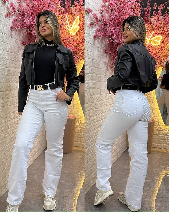 Calça Branca Consciência Jeans