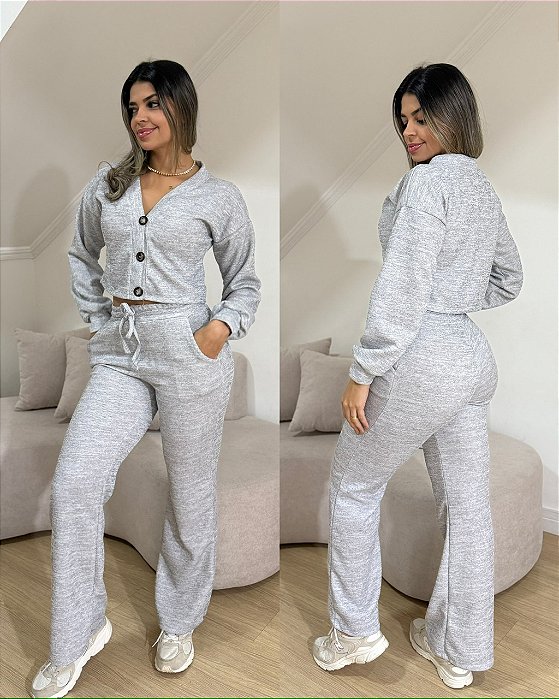 Conjunto Ariela Cinza