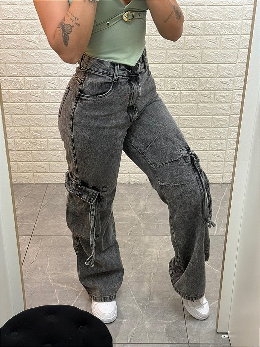 Calça Wide Leg Brenda