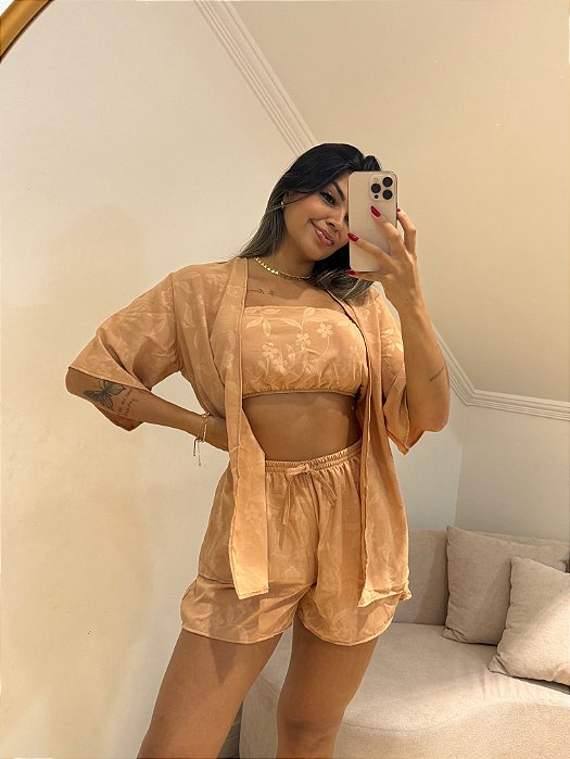 Conjunto Monica Bege