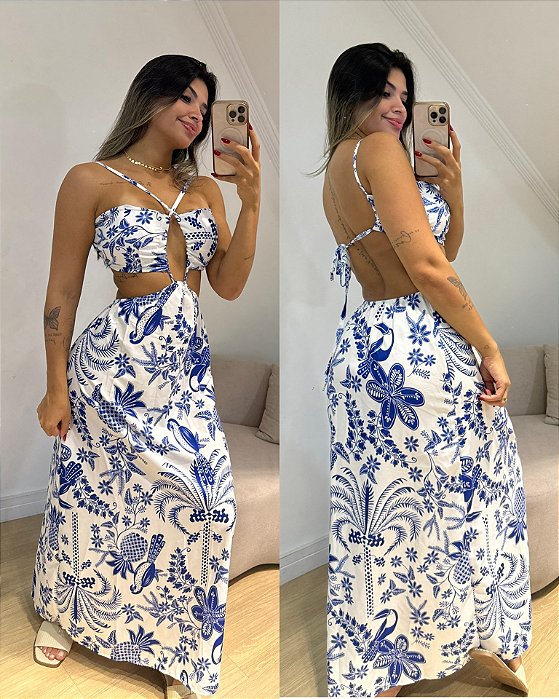 Vestido Mia Azul