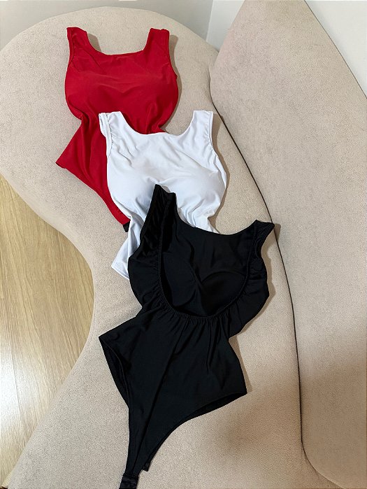 Body Cavado Luzia Branco