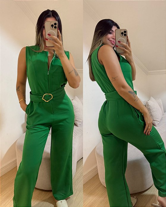 Macacão Abigail Verde