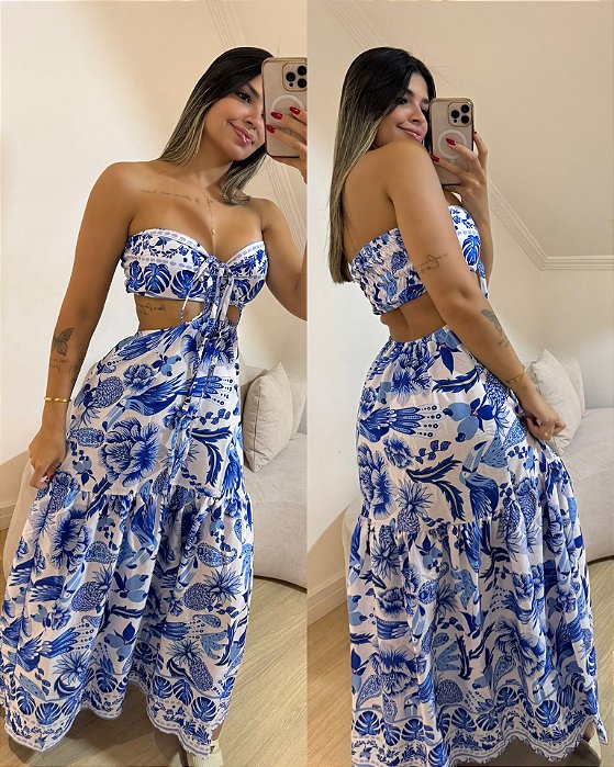 Vestido Lily Azul