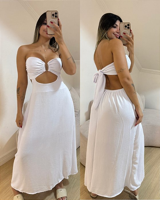 Vestido Amélia Branco
