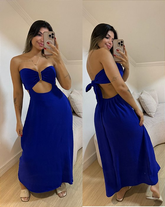 Vestido Amélia Azul
