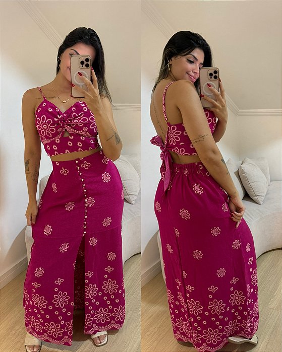 Conjunto Jady Pink Estampa