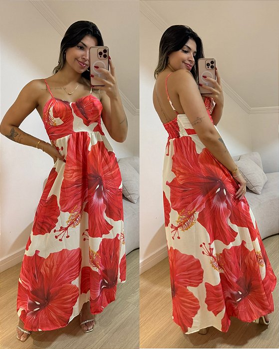 Vestido Cecília Flor