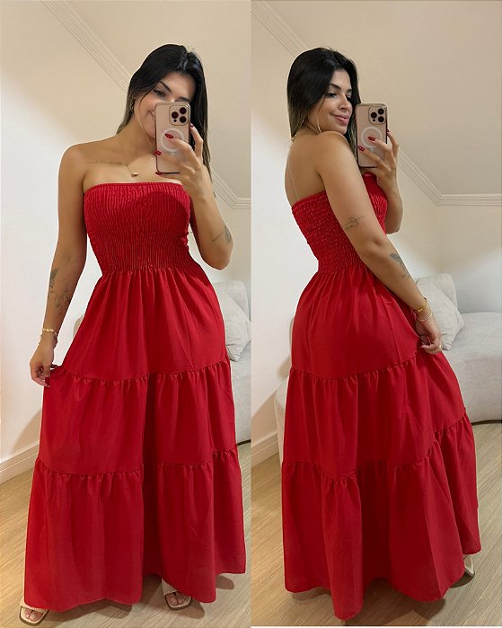 Vestido Mariah Vermelho