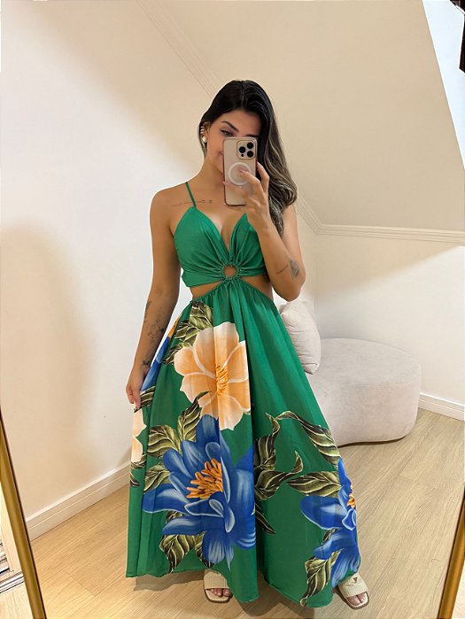 Vestido Georgia Verde