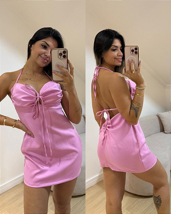 Vestido Fabi Rosa