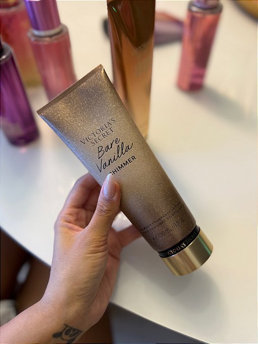Creme Hidratante Bare Vanilla Shimmer Victoria’s Secret