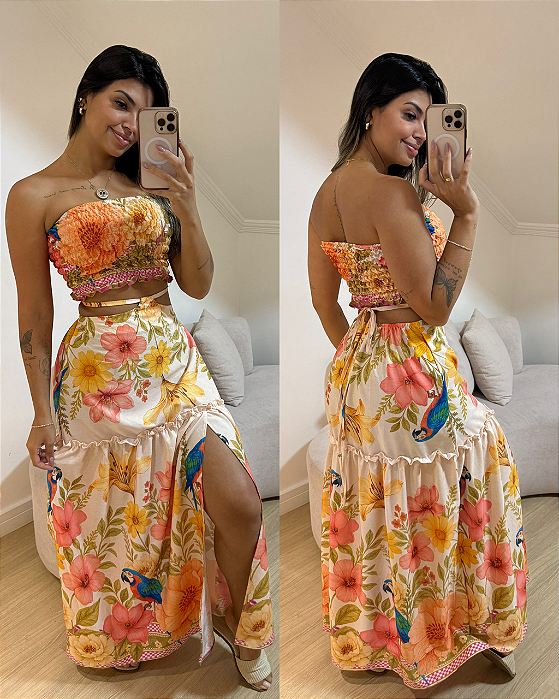 Conjunto Dandara Estampa Clara