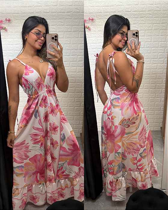Vestido Sophia Rosa