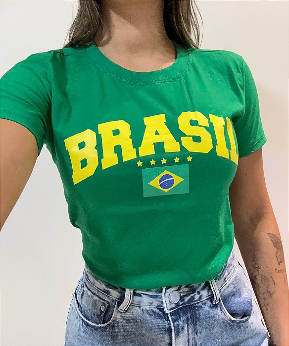 T-shirt Brasil Verde