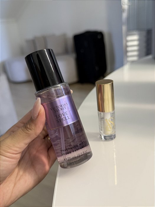 Mini Body Splash Love Spell + Gloss Victoria’s Secret