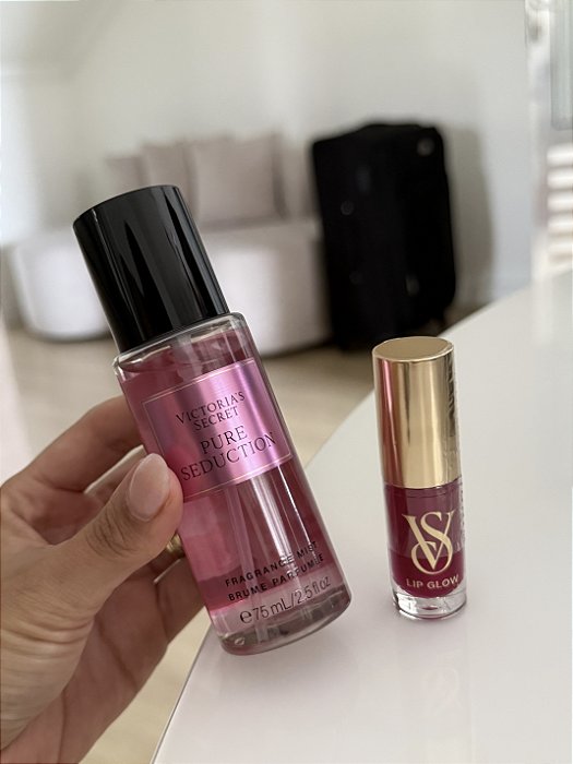 Mini Body Splash Pure Seduction + Gloss Victoria’s Secret