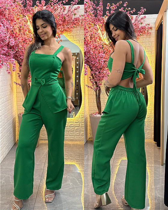 Macacão Whitney Verde