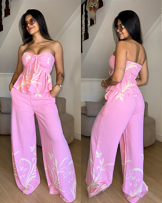 Conjunto Sofia Rosa