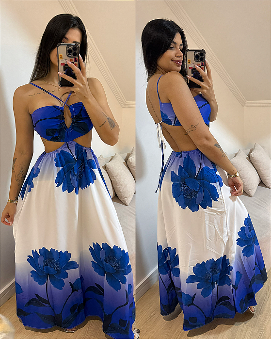 Vestido Suzy Azul