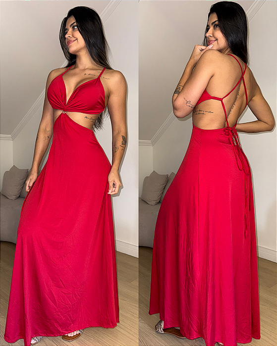 Vestido Ágatha Vermelho