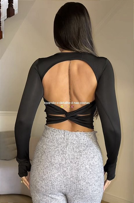 Cropped Olga Costas Nua